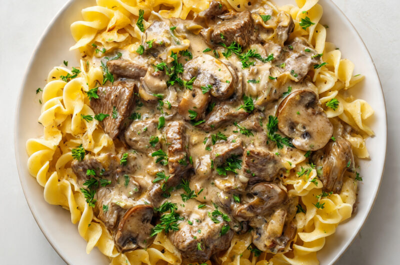Beef Stroganoff