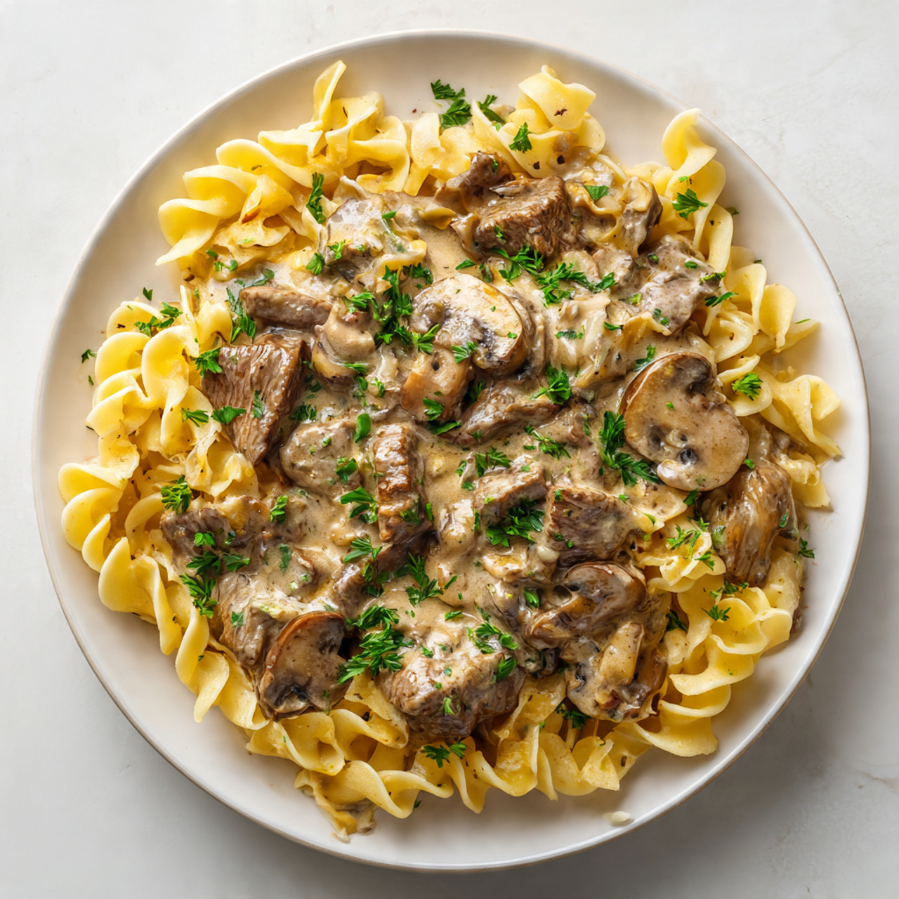 Beef Stroganoff