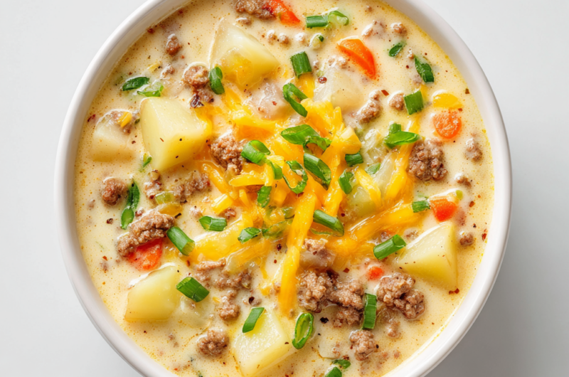 Cheeseburger Soup
