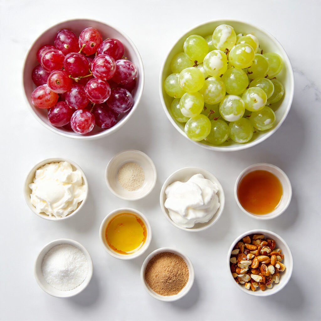 a neatly arranged display of raw ingredients 3