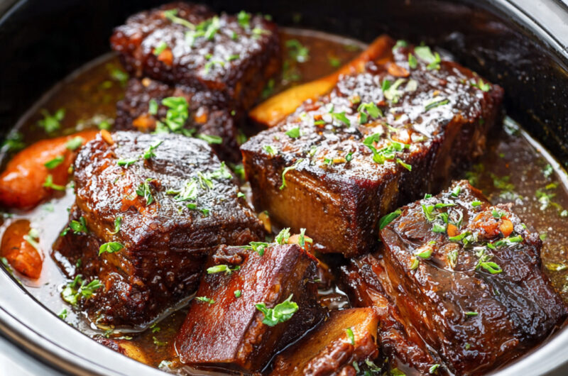 Beef Short Ribs Crock Pot