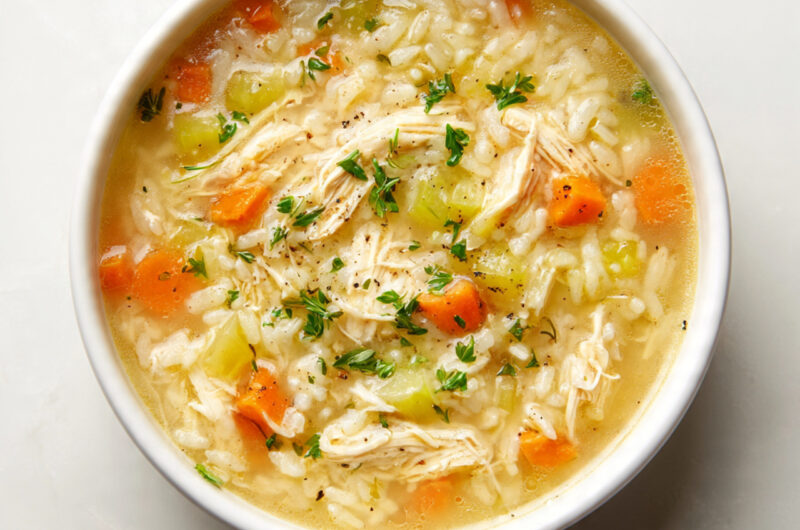 Chicken Rice Soup