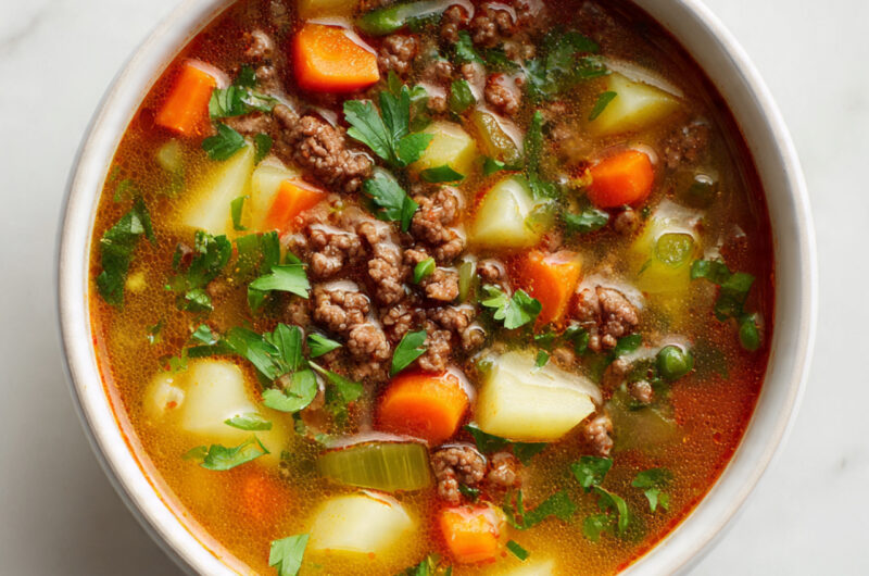 Ground Beef Soup Recipes