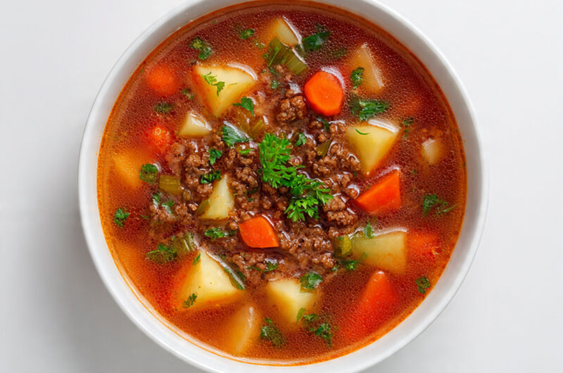Hamburger Soup Recipe