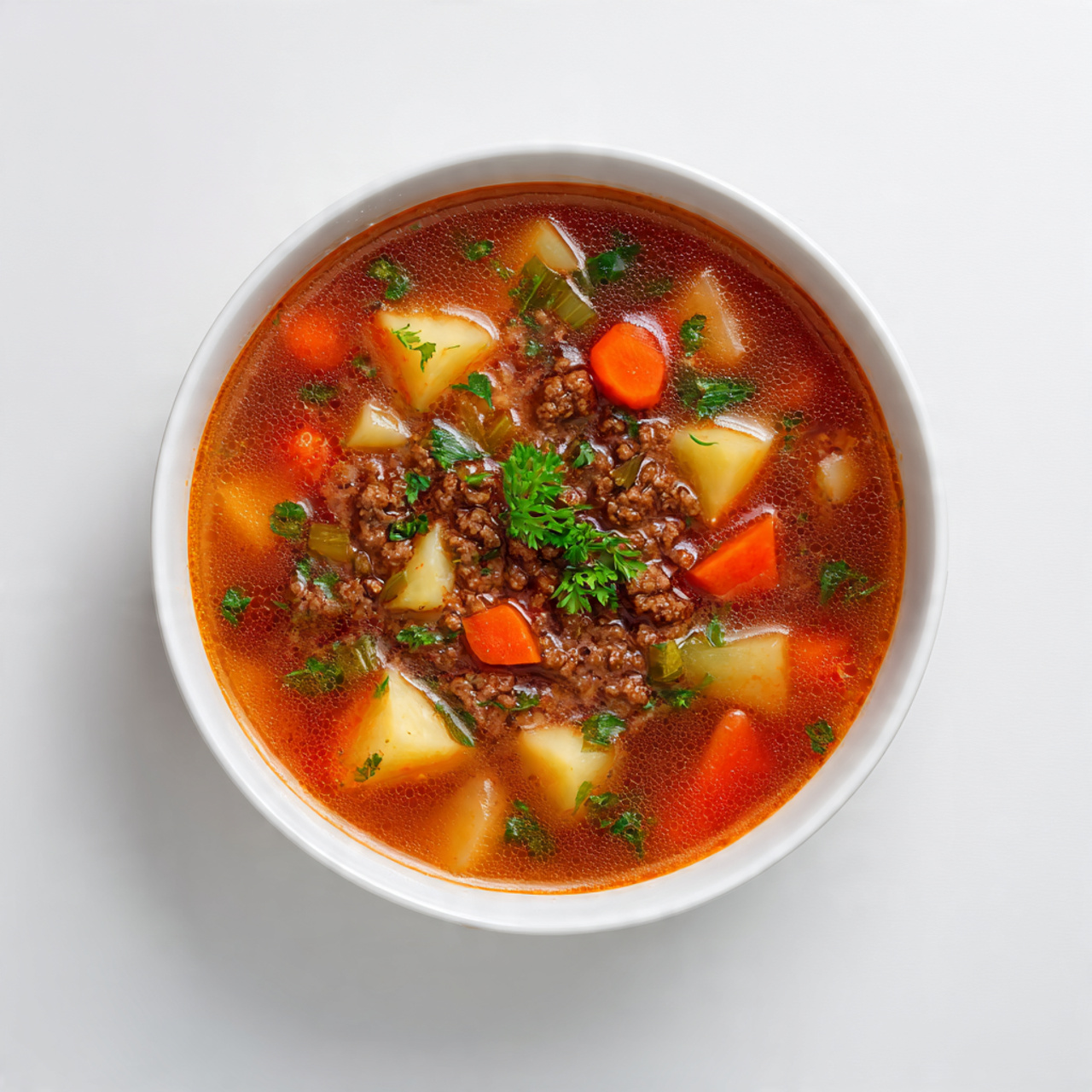 Hamburger Soup Recipe