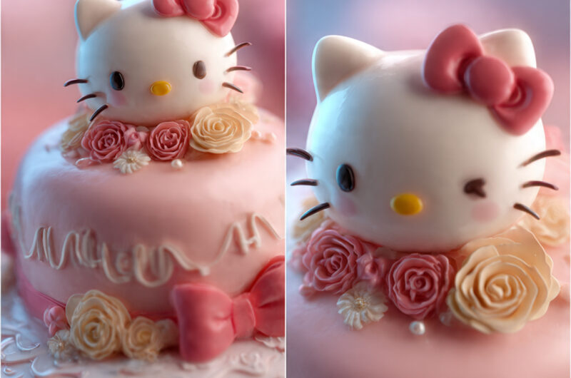 Hello Kitty Cake