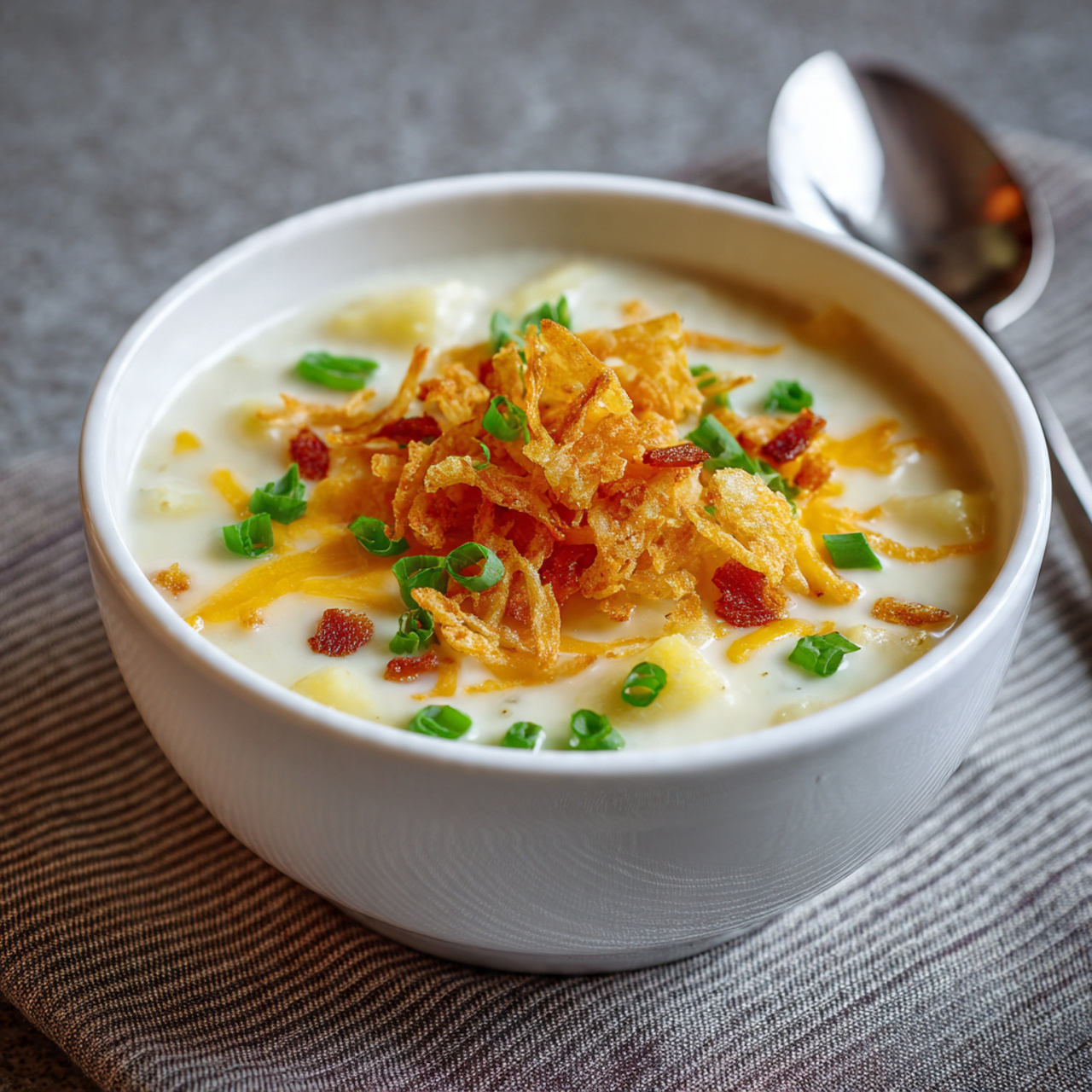 Potato Soup With Hashbrowns