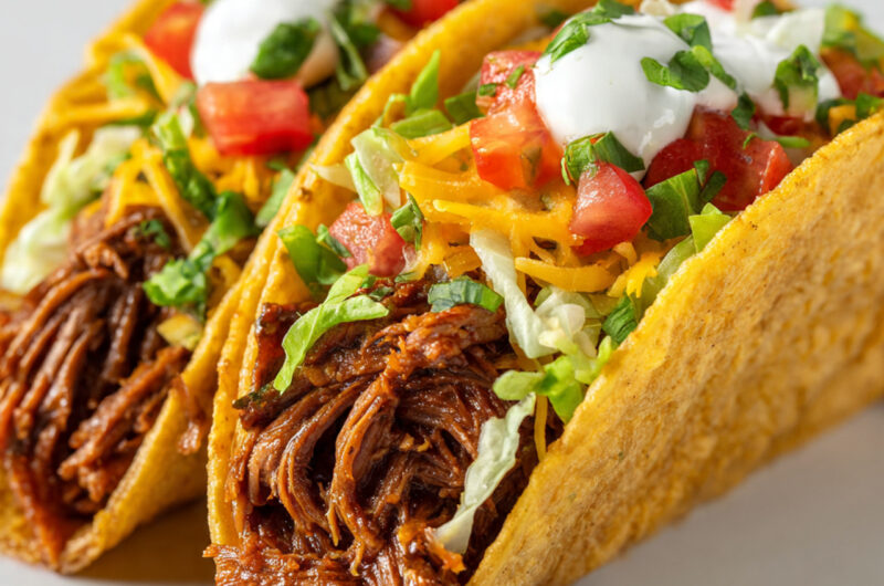 Shredded Beef Tacos