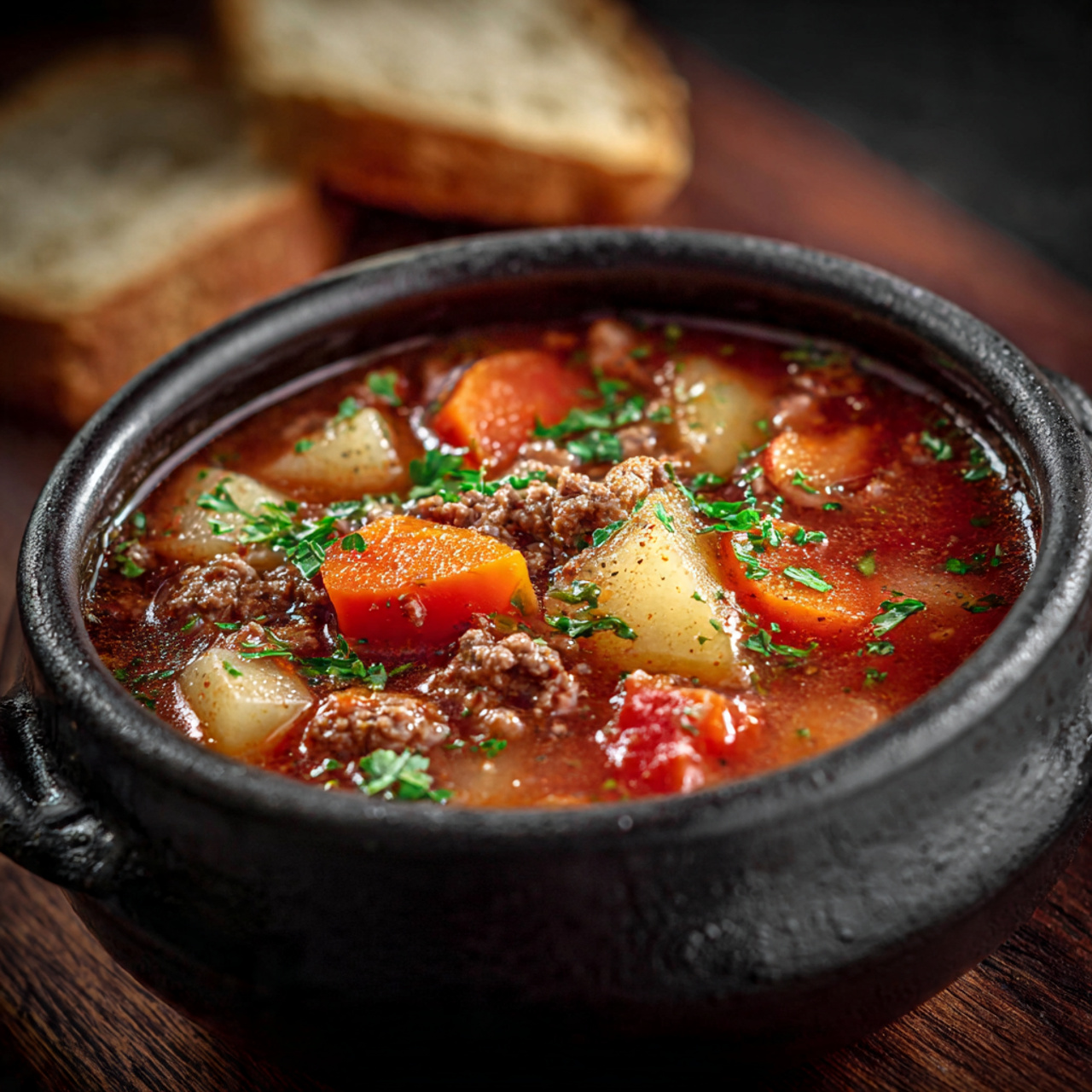 Soup With Ground Beef