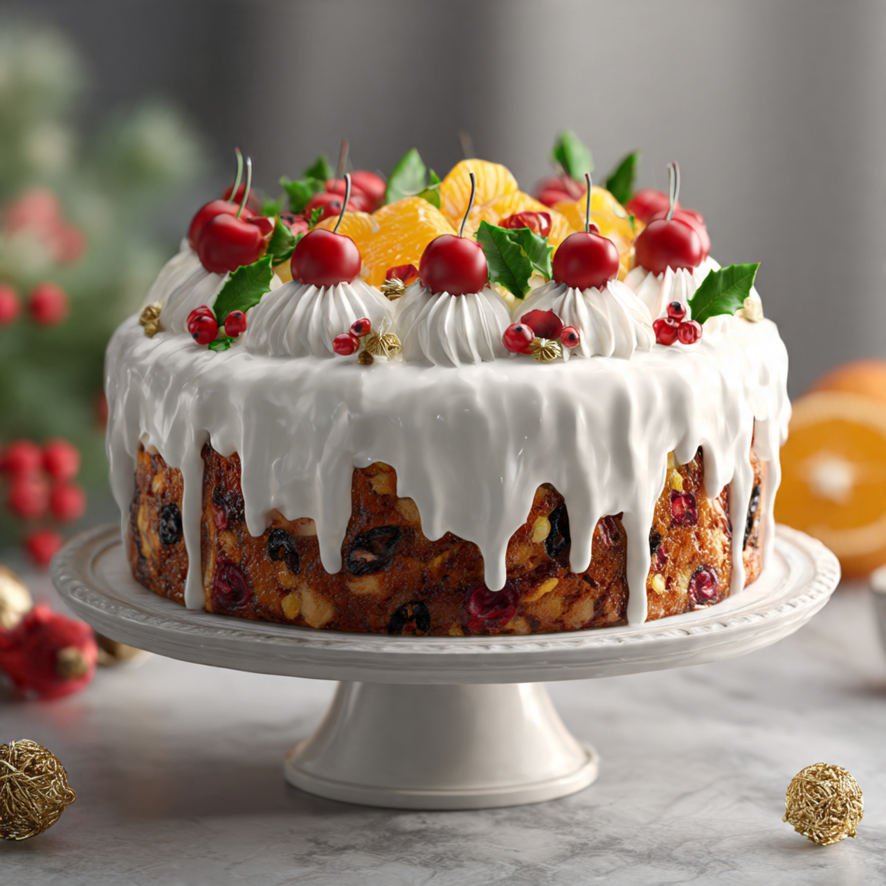Fruit Cake 2 attractive image of fruit cake with 4k resolution 1