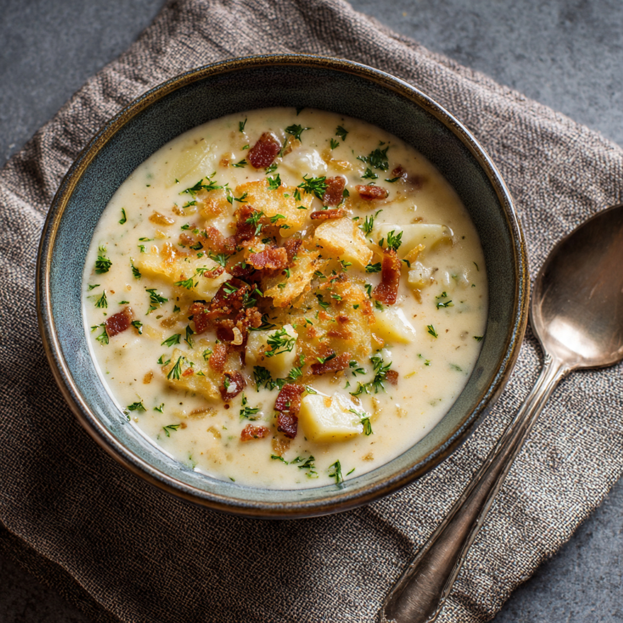 potato soup with hashbrowns 1