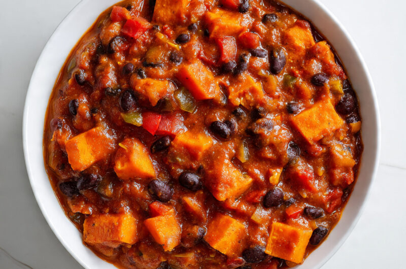 Sweet Potato Chili 5 Sweet Potato Chilli